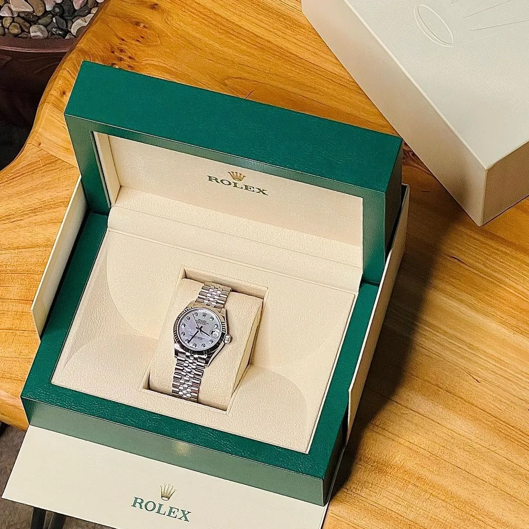 Rolex Datejust dans son écrin