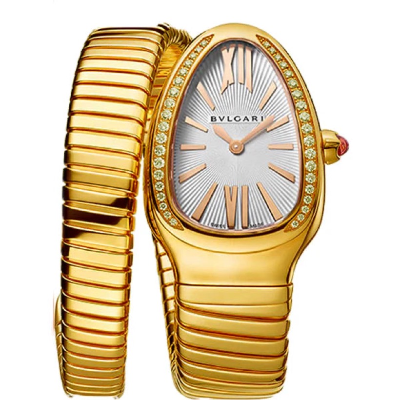 Bvlgari Serpenti Gold White