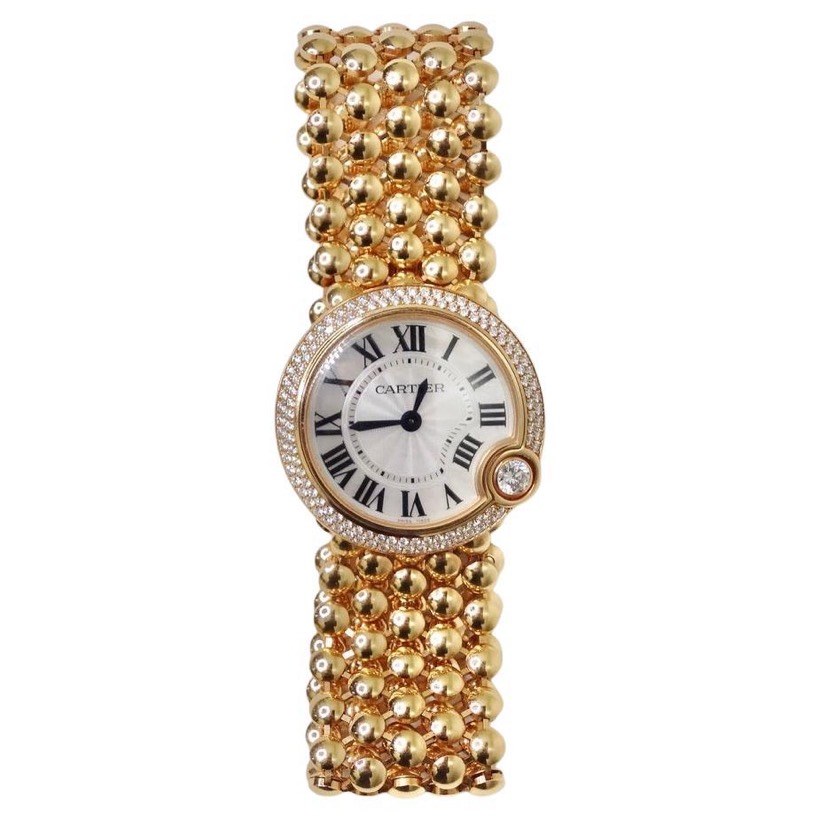 Cartier Ballon Blanc Gold