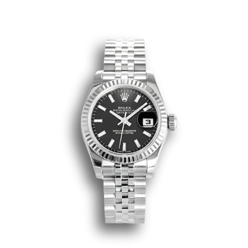 Rolex Datejust Noir Femme