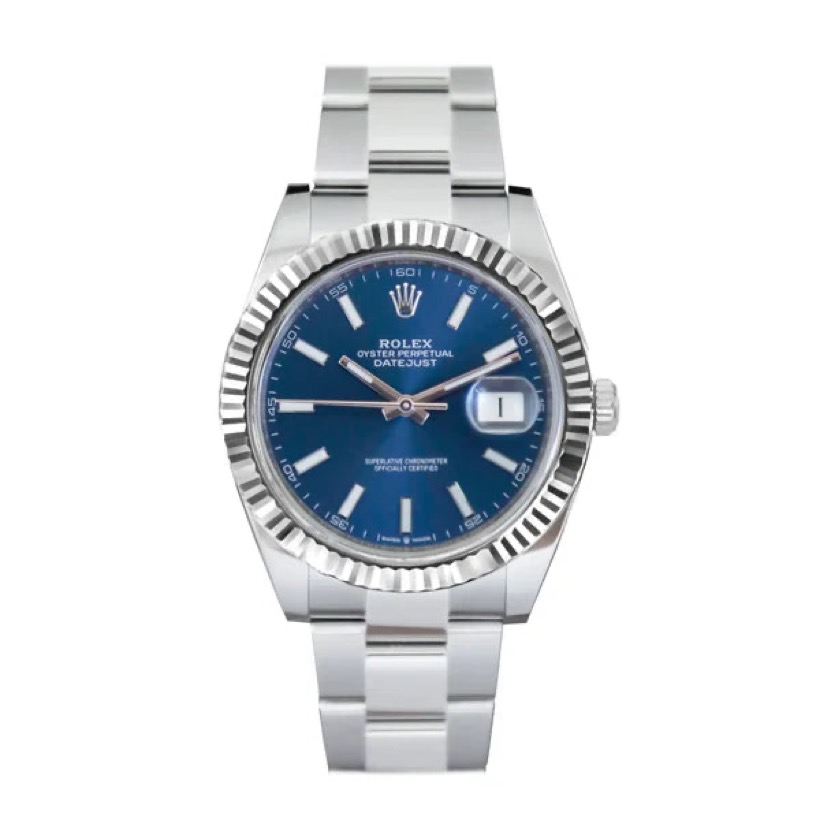 Rolex Datejust 41 Blue Index Oyster