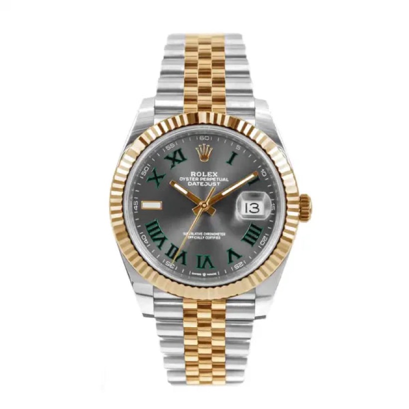 Rolex Datejust 41 Wimbledon Two-Tone Jubilee